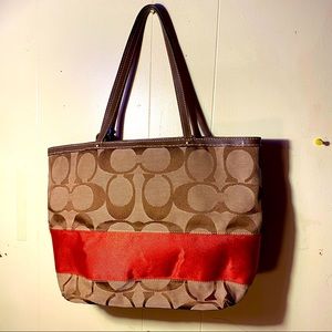 Vintage Reversible Coach Bag.